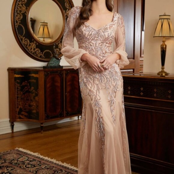 MGNY Style#2820 Madeline Gardner New York - Formal Gown - Mother of the Bride - Picture 1 of 9